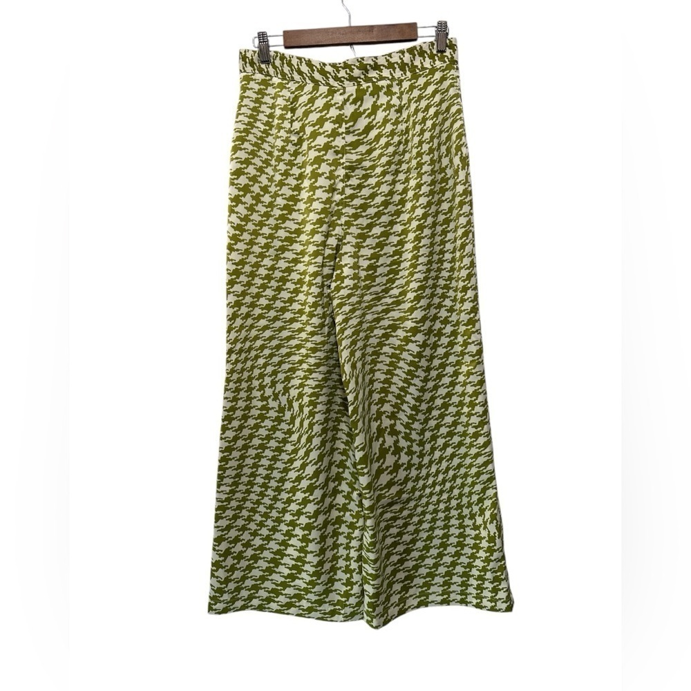 Urban Outfitters Olympia Printed Wide Leg Pants Large - Picture 3 of 9